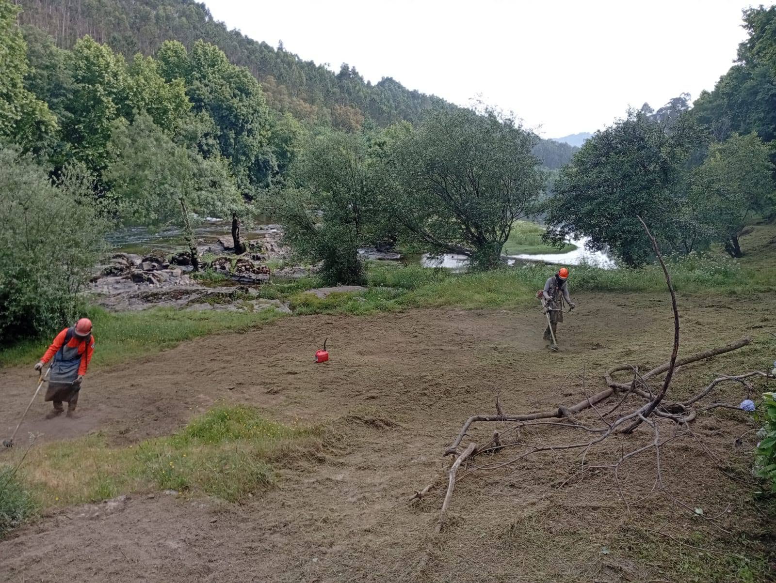 Limpeza da Zona Balnear do Rio Tâmega