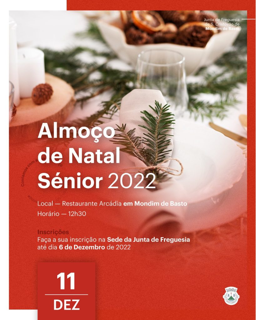 Jantar Natal Sénior